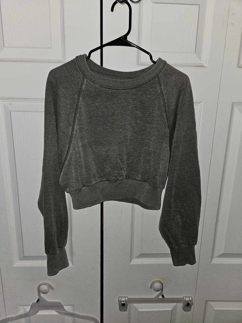 Aeropostale Heather Gray Crewneck Pullover